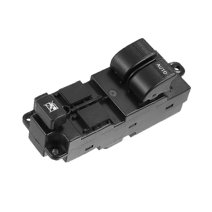 Comutator electric geamuri auto, UB9G-66-350, design ergonomic, plastic, negru, 12.5x4.2x6.2cm