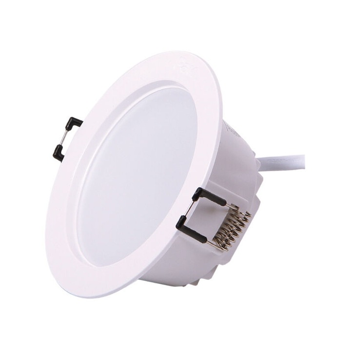 3 db beépíthető LED spotlámpa 7W, IP44, semleges fehér 4000k, 43mm