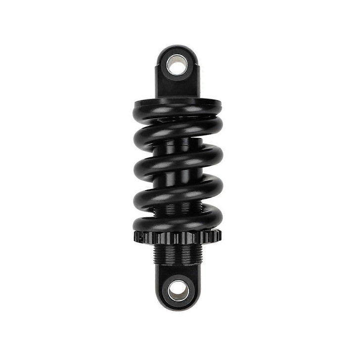 Amortizor de socuri pentru trotineta electrica, set fata + spate, metal, negru