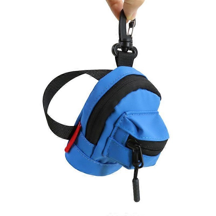 Breloc mini rucsac, decorativ, forma adorabila, multicolor, pentru chei si genti