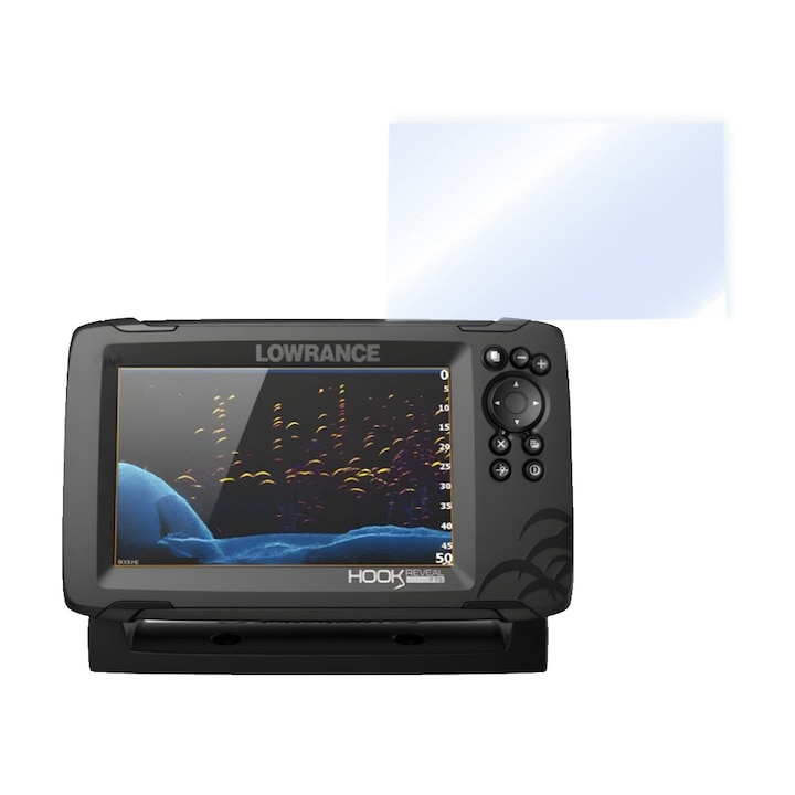 Folie Protectie Sonar Pescuit NaviArmor, FONIX, Transparent, Rezistenta UV si Anti-Zgarieturi, pentru Lowrance HDS-7 LIVE