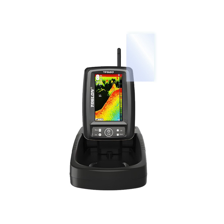 Защитно фолио FONIX NaviArmor за сонар за риболов Toslon TF520, прозрачно, UV устойчивост, абсорбира удари