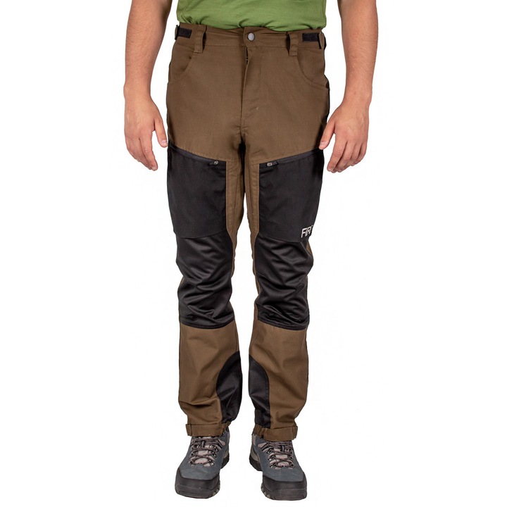 FIRN férfi túranadrág hegyi túrázáshoz, Zöld