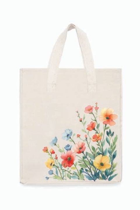 Sacosa din bumbac Walvix, model XL cu capacitate mare