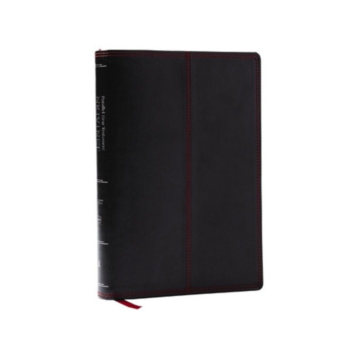 Nkjv-net Parallel New Testament With Net Translators' Notes, Black Leathersoft, Red Letter, Comfort Print: Unparalleled Insights With Over 16, 000 Tran -