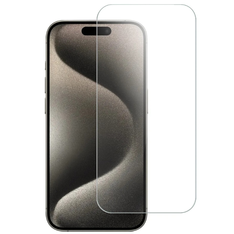 Folie protectie din sticla compatibila cu iPhone 17 / 17 Pro / 16 Pro, Case Friendly, Grosime de 0.3mm, Transparent