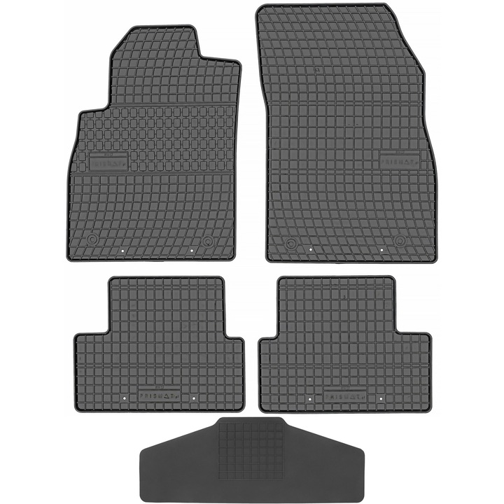 Set covorase auto Max-Dywanik cu protectie tunel central, negru, pentru Chevrolet Cruze 2009-2016