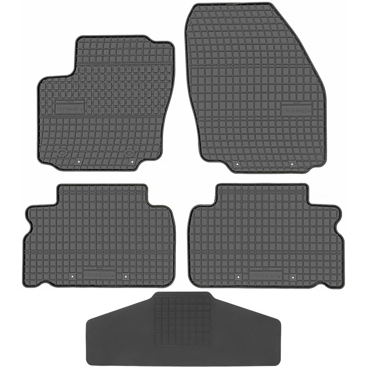 Set covorase auto Max-Dywanik cu protectie tunel central, negru, pentru Ford S-Max 2006-2010