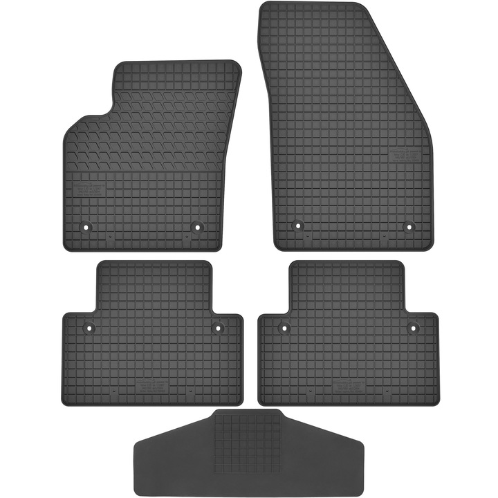 Set covorase auto MOTOHOBBY, negru, dimensiuni personalizabile, pentru Volvo C30 2007-2012