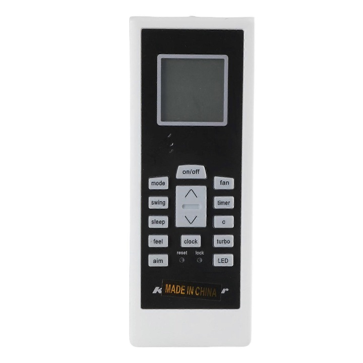 Telecomanda pentru aparate de climatizare, set, durabilitate, ABS, Rg01/bgcef-ekbr-b