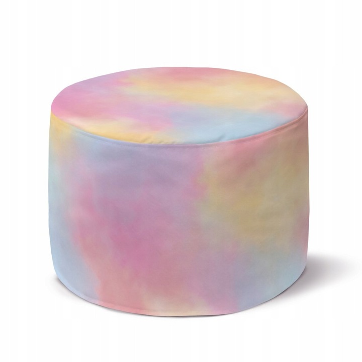 Taburet Allbag, puf rotund, pastel, 35x25cm, 1 buc.