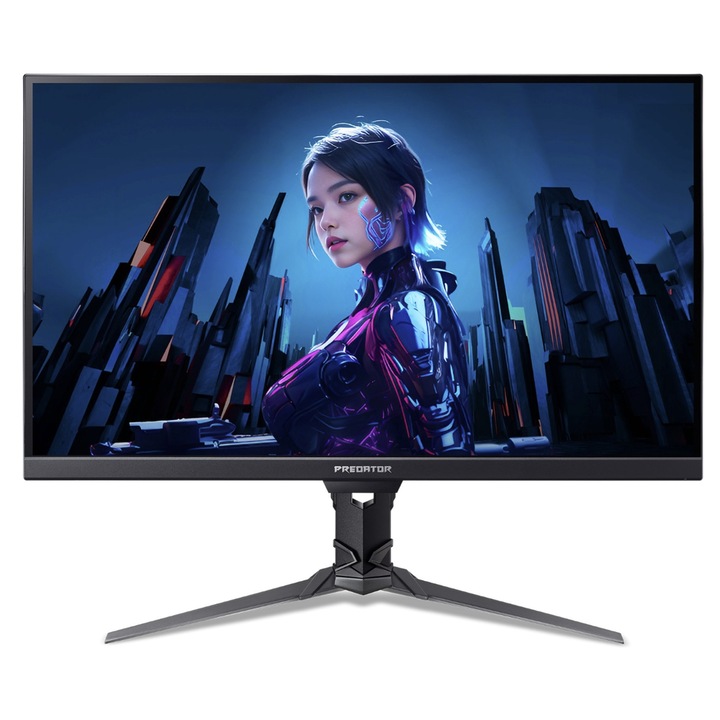 Monitor Gaming IPS LED Acer Predator 27" XB273UF5bmiiprzx, QHD 2560 x 1440, HDMI, DisplayPort, Boxe, 360 Hz, 0.5 ms Negru