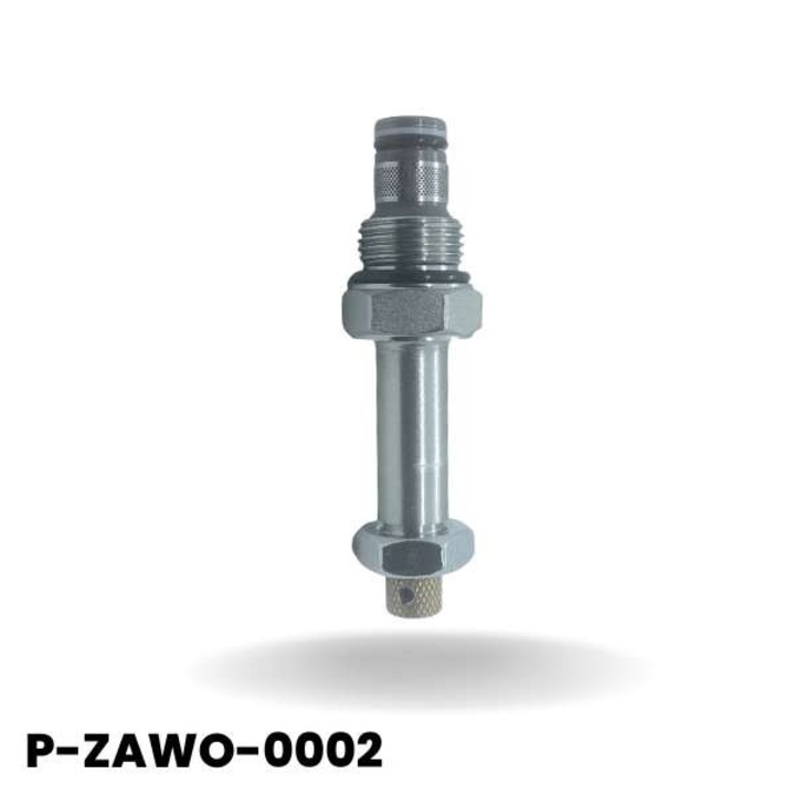 AZ leeresztő szelep, P-ZAWO-0002, precíziós, ellenálló acél, 19mm