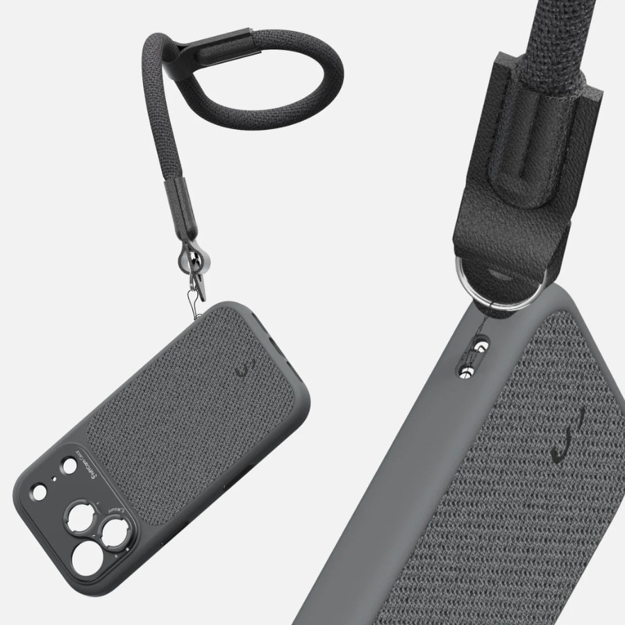 Carcasa ShiftCam LensUltra cu MagSafe compatibila cu iPhone 17 Pro, Dark Grey