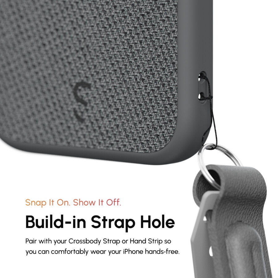 Carcasa ShiftCam LensUltra cu MagSafe compatibila cu iPhone 17 Pro, Dark Grey