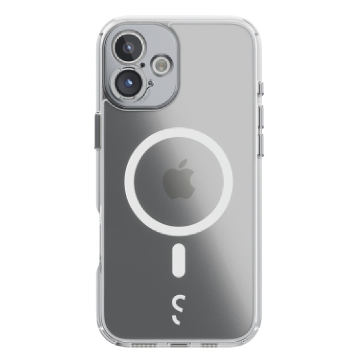 Калъф ShiftCam LensUltra с MagSafe, съвместим с iPhone 16 Plus, прозрачен