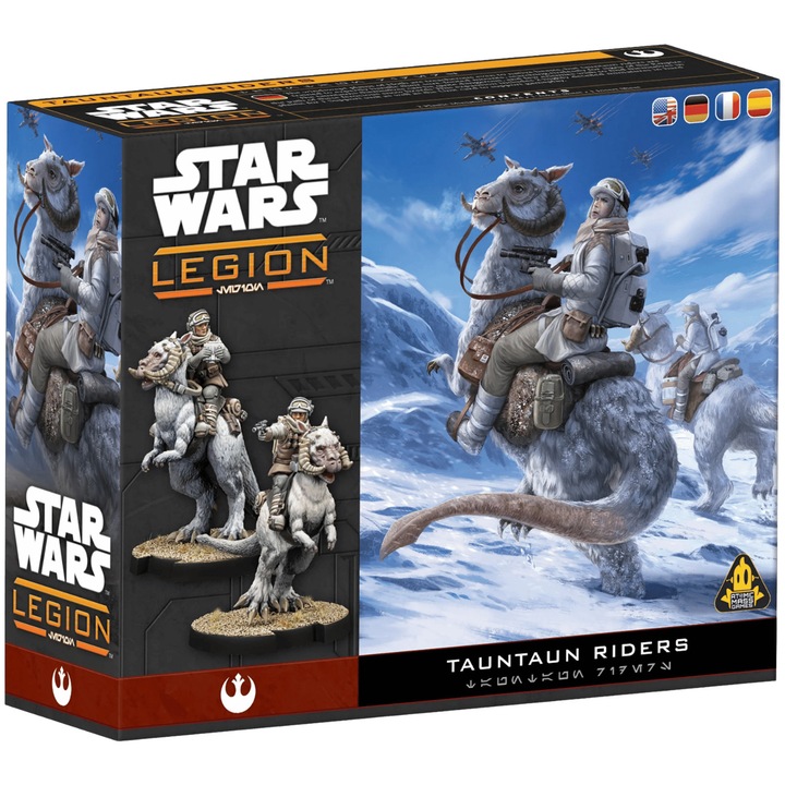 Разширение на единица Tauntaun Riders, Atomic Mass Games, Star Wars Legion, 2 миниатюри, несглобени, небоядисани