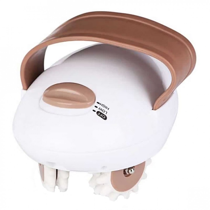 Aparat de masaj EMC ONSHOP® pentru abdomen, picioare si brate, cu vibratii, 3 rotite duble