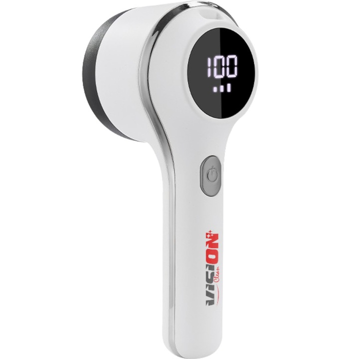 Aparat pentru indepartarea scamelor Vision Clean VHBT01G, 8500 RPM, Autonomie 50 minute, Alb