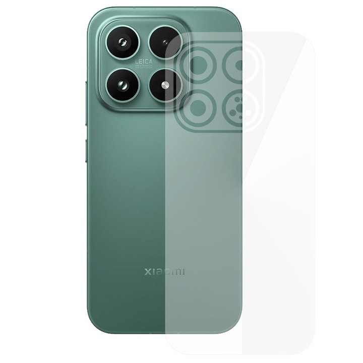 Folie spate SILKASE pentru Xiaomi 17, protectie spate, silicon regenerabil