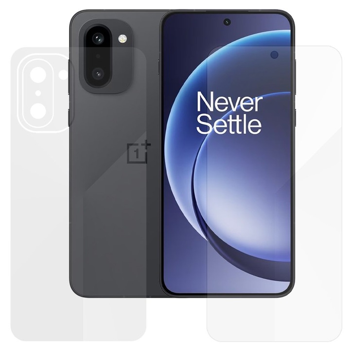 Set 2 folii SILKASE pentru Oneplus 15R, protectie telefon, silicon regenerabil