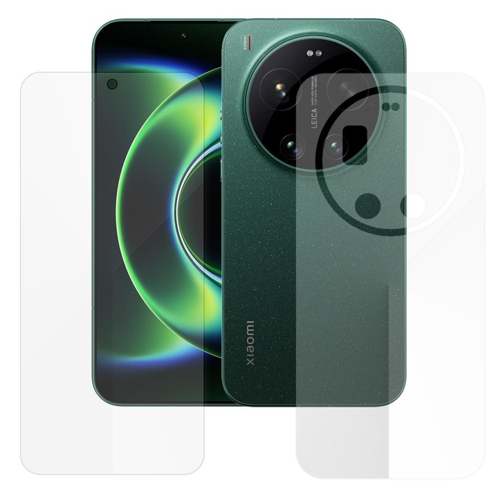 Set 2 folii SILKASE pentru Xiaomi 17 Ultra, protectie telefon, silicon regenerabil