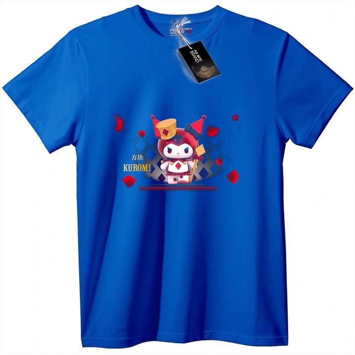 Tricou Kuromi Queen, Albastru, 5-6 ani (116cm)