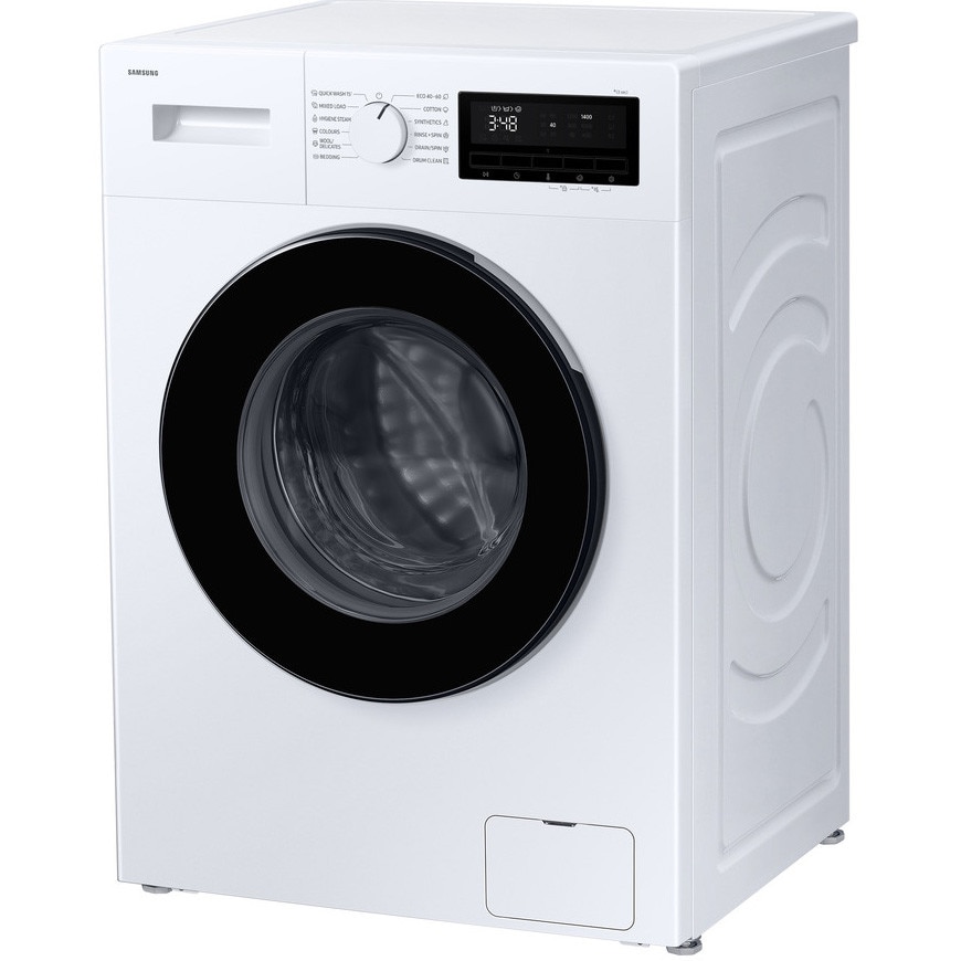 Masina de spalat rufe Samsung WW90FG3M05AWLF, 9kg, 1400rpm, Clasa A, Hygiene Steam, Drum Clean, Eco 40-60, Quick Wash 15', Digital Motor Inverter, Alb