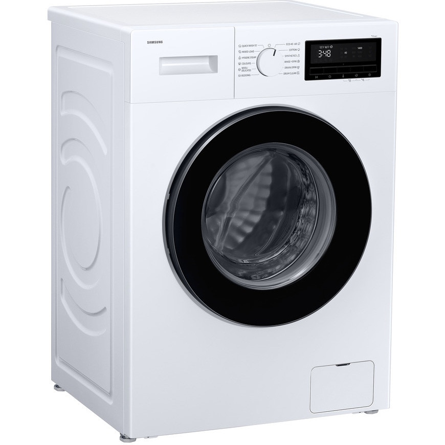 Masina de spalat rufe Samsung WW90FG3M05AWLF, 9kg, 1400rpm, Clasa A, Hygiene Steam, Drum Clean, Eco 40-60, Quick Wash 15', Digital Motor Inverter, Alb