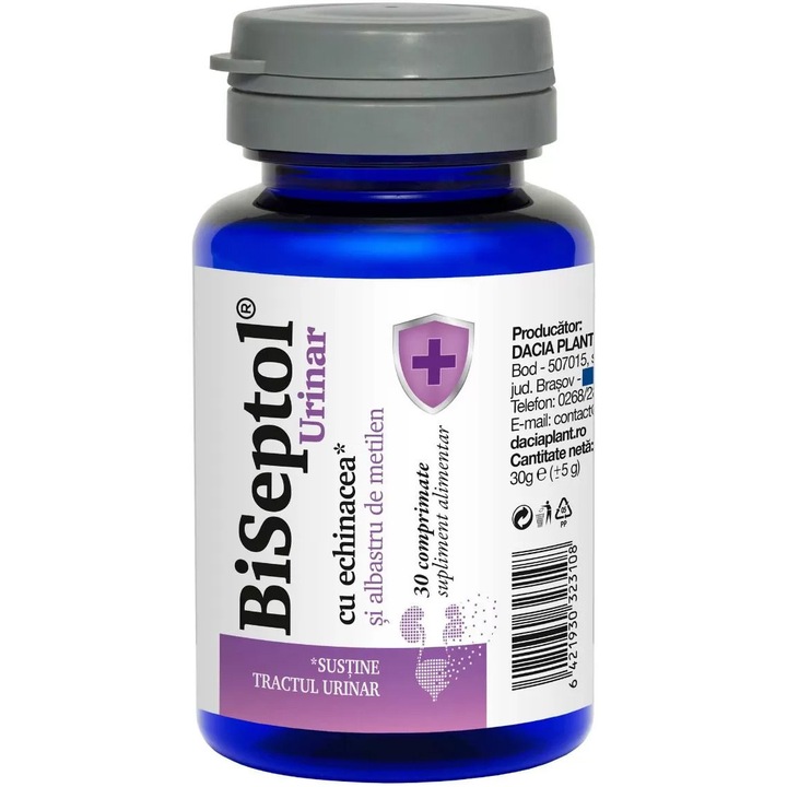 BiSeptol Urinar, 30 comprimate