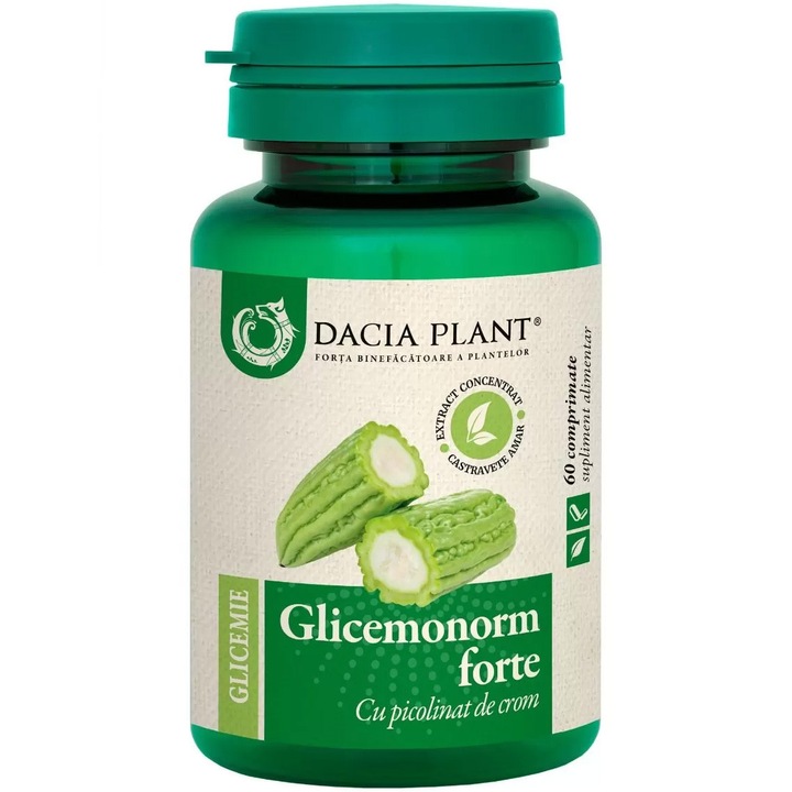 Glicemonorm forte, Dacia Plant, 60 comprimate
