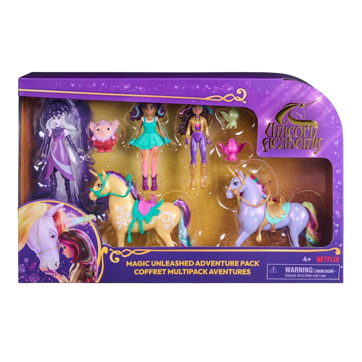 Set de joacă Spin Master Unicorn Academy, figurine diverse