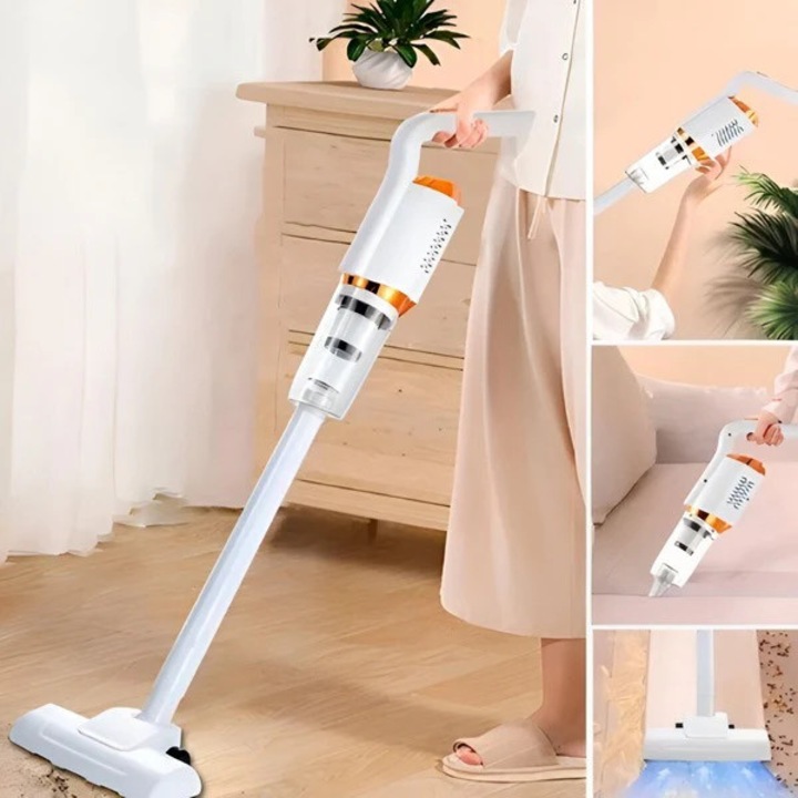 Aspirator de Mana Vertical Fara Fir 2 in 1 Promagg® – Curatare Rapida si Eficienta pentru Casa si Auto