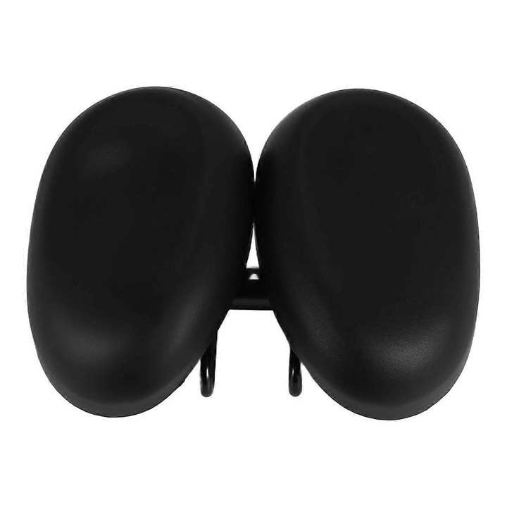 Sapun de bicicleta ergonomic, negru, 8.6x9.8 inch, suport 180 kg, set de 1 buc.