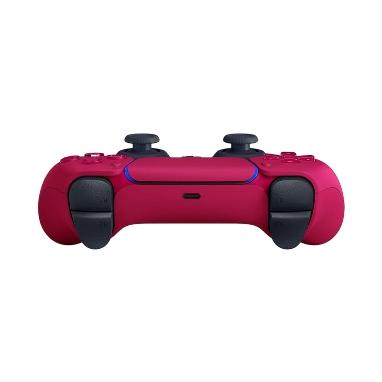 Controller Wireless Dual-Sense, rosu, incarcare TYPE-C, senzor de miscare, set pentru PS5 si PS4