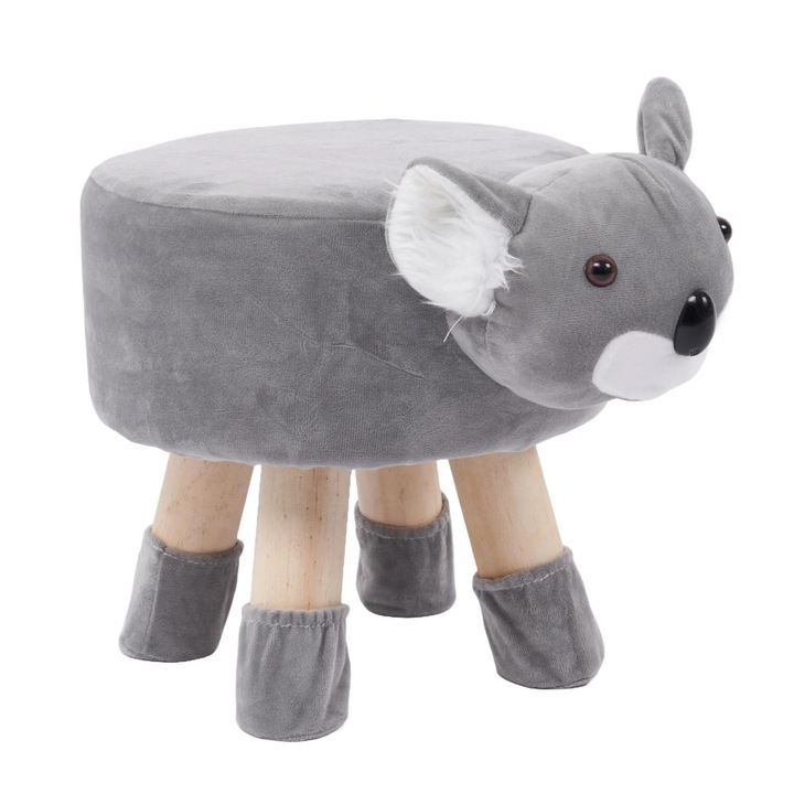 Табуретка SANI KJP4401, 28x38x28cm, Коала