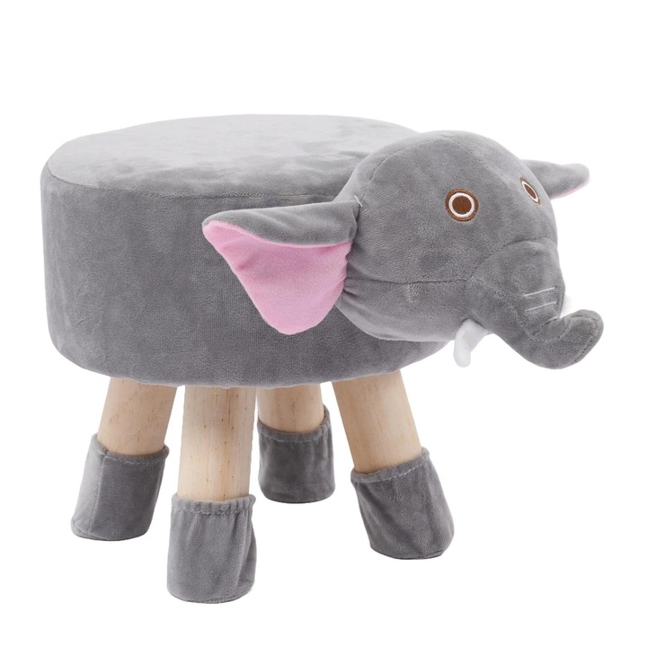 Табуретка SANI KJP4401, 28x38x28cm, Слон