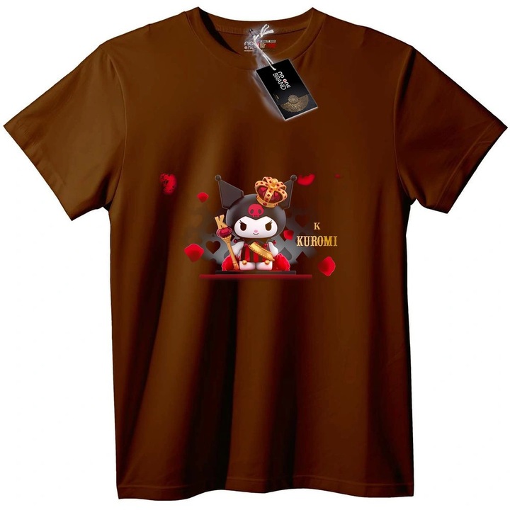 Kuro Mi királynő póló, barna, 7-8 év (128cm)