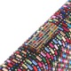Clutch elegant cu pietre multicolore