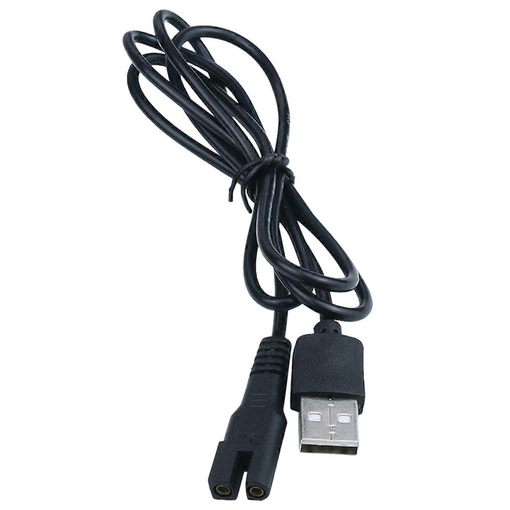 USB кабел за зареждане 80 см за прахосмукачка за басейн 28620E, издръжливо PVC, 5V/2A