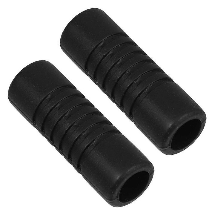 Set 2 bucati protectie din cauciuc pentru duze de abur, negru, 3.50x1.10x1.10cm