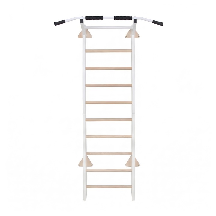 Scara de gimnastica Arena - alb UE