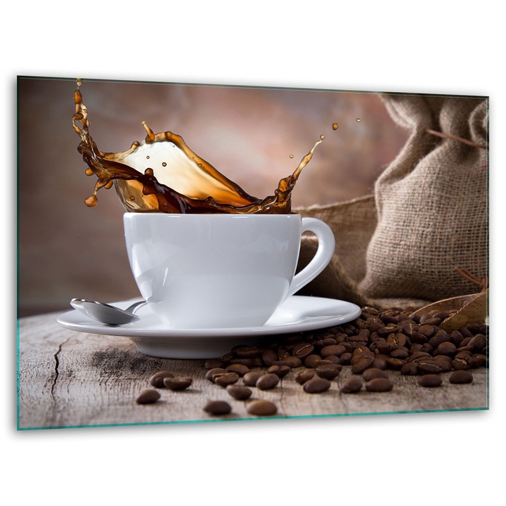 Кухненска дъска за рязане, TMK ArtDeko, стъкло, 40x30см, противоплъзгаща, устойчива на температура