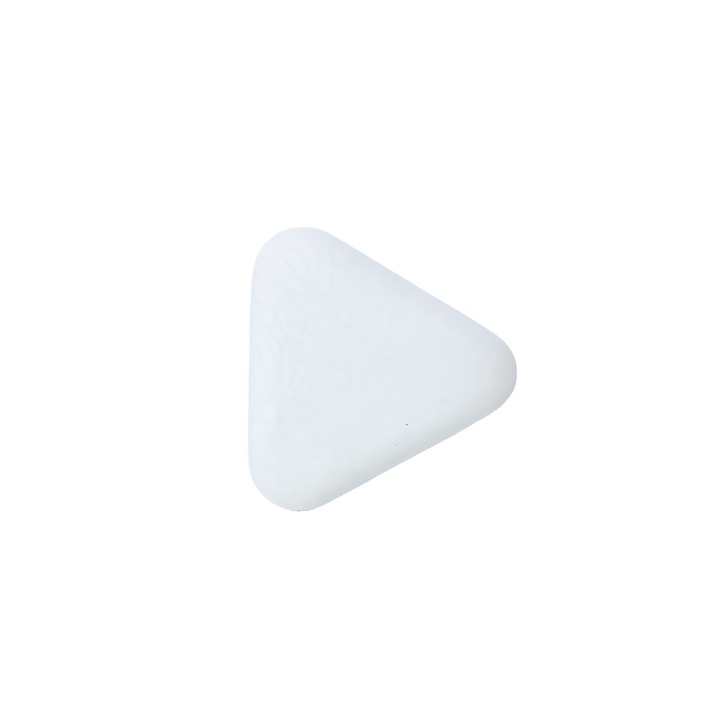 Beifa Gumă de șters, triunghiulară, mică, albă