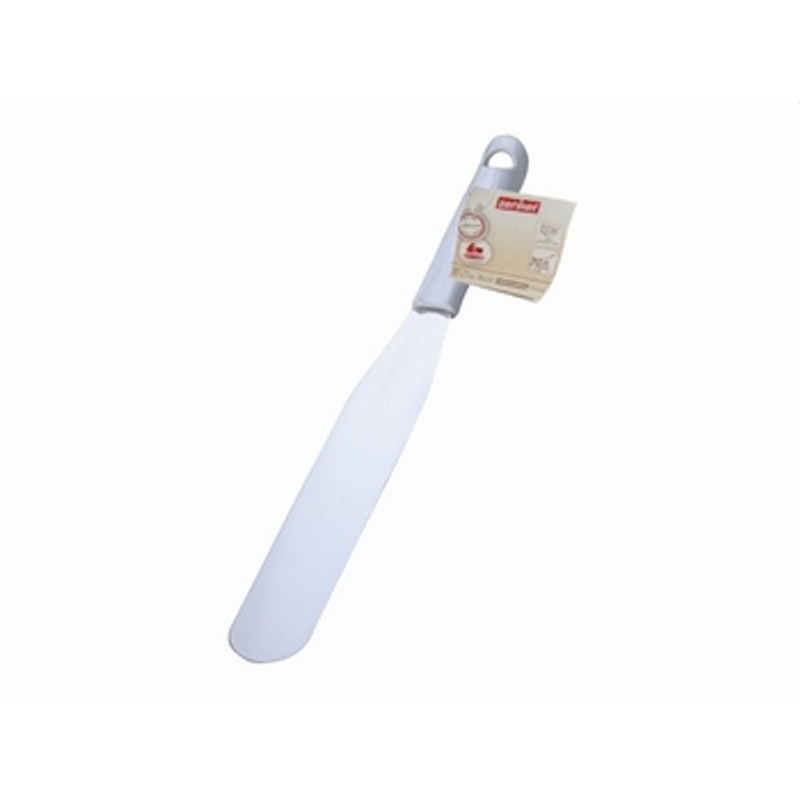 Cutit de cofetarie, Zenker, 23 cm, otel inoxidabil, pentru prajituri si glazura, lavabil in masina de spalat vase, cu orificiu pentru agatare, garantie 2 ani, culoare: argintiu, material: otel inoxidabil