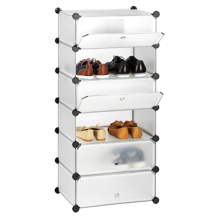 Cipősszekrény 6 rekesszel