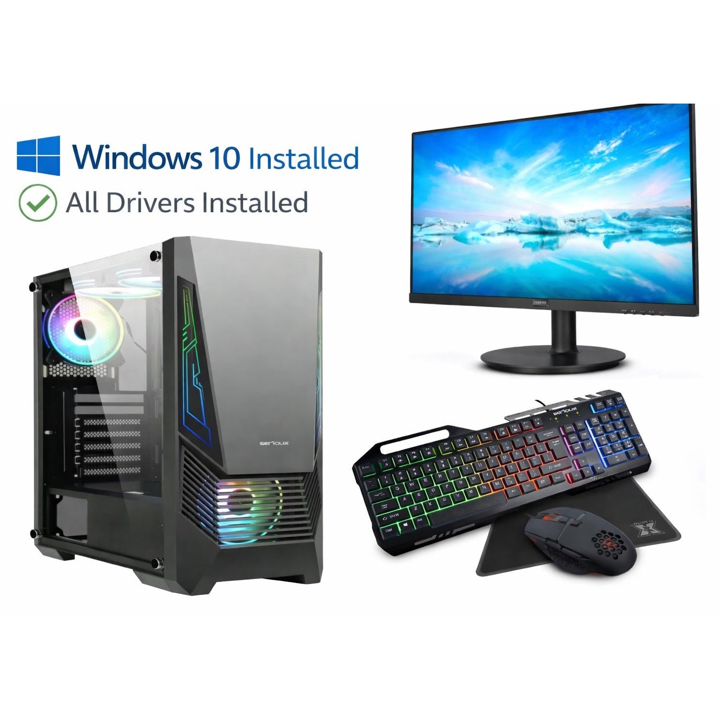 Desktop PC Office LTX0021, Intel® Core™ Processor I3 - 3.10GHz Desktop PC Office LTX0021, Intel® Core™ Processor I3 - 3.10GHz