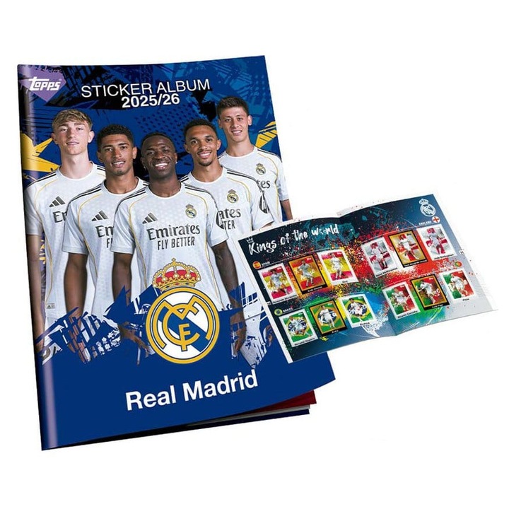 Album de autocolante Real Madrid 2025/26 Set