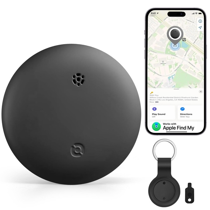 VPUINEFE Bluetooth nyomkövető címke, hanggal, vízálló, teljes készlet