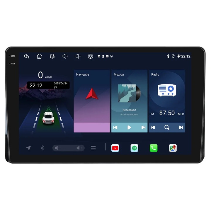 Navigatie PilotOn Toyota Highlander dupa 2021 9 inch 6GB 128GB 8 CORE